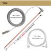 Copper Grounding Rod with 40ft Female Ground Cord, Portable Ground Rod Kit,Great for Grounded Earth Connected Products, Easy to Use with Grounding
