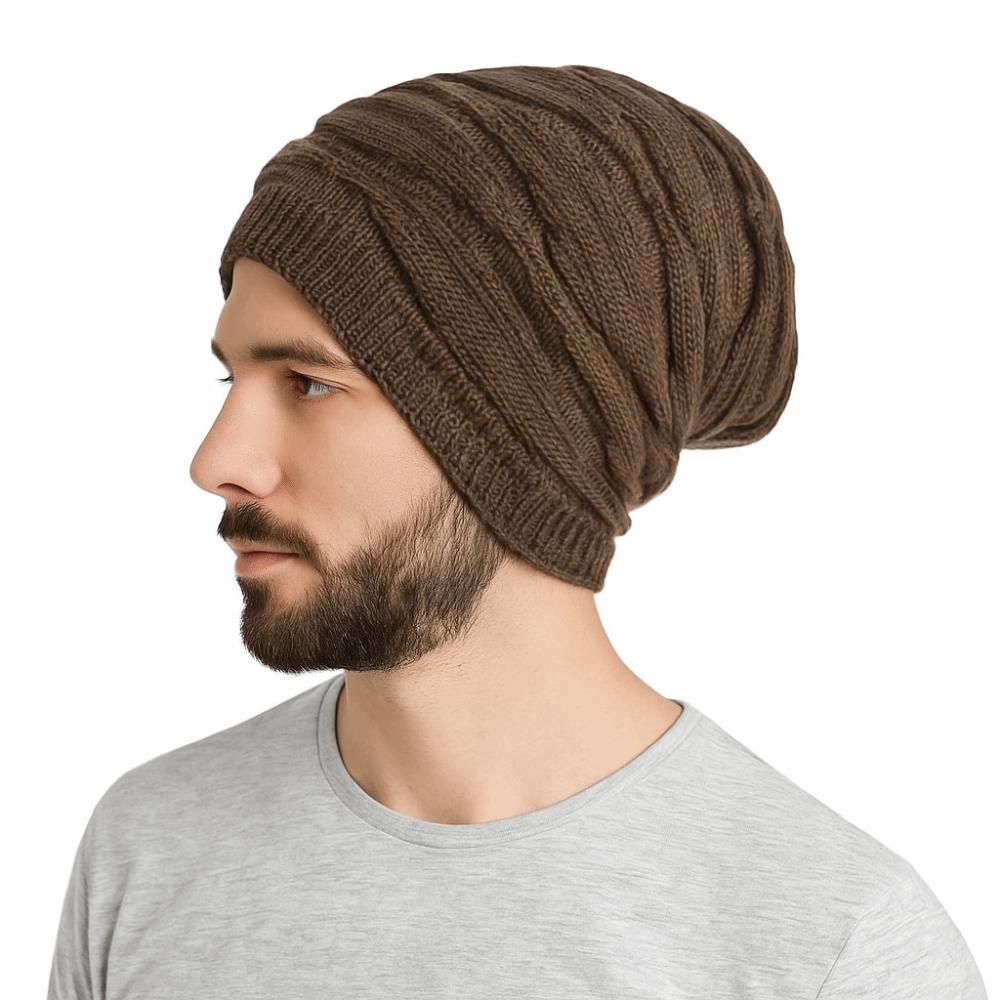 Keep Warm Woolen Hat Woolen Beanies Cap Simple Knitted Pullover Hat  Winter