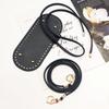 Kit Fai da Te per Creare Borse con Catena Base Borsa a Secchiello in Ecopelle e Tracolla Accessori per Borse all'Uncinetto