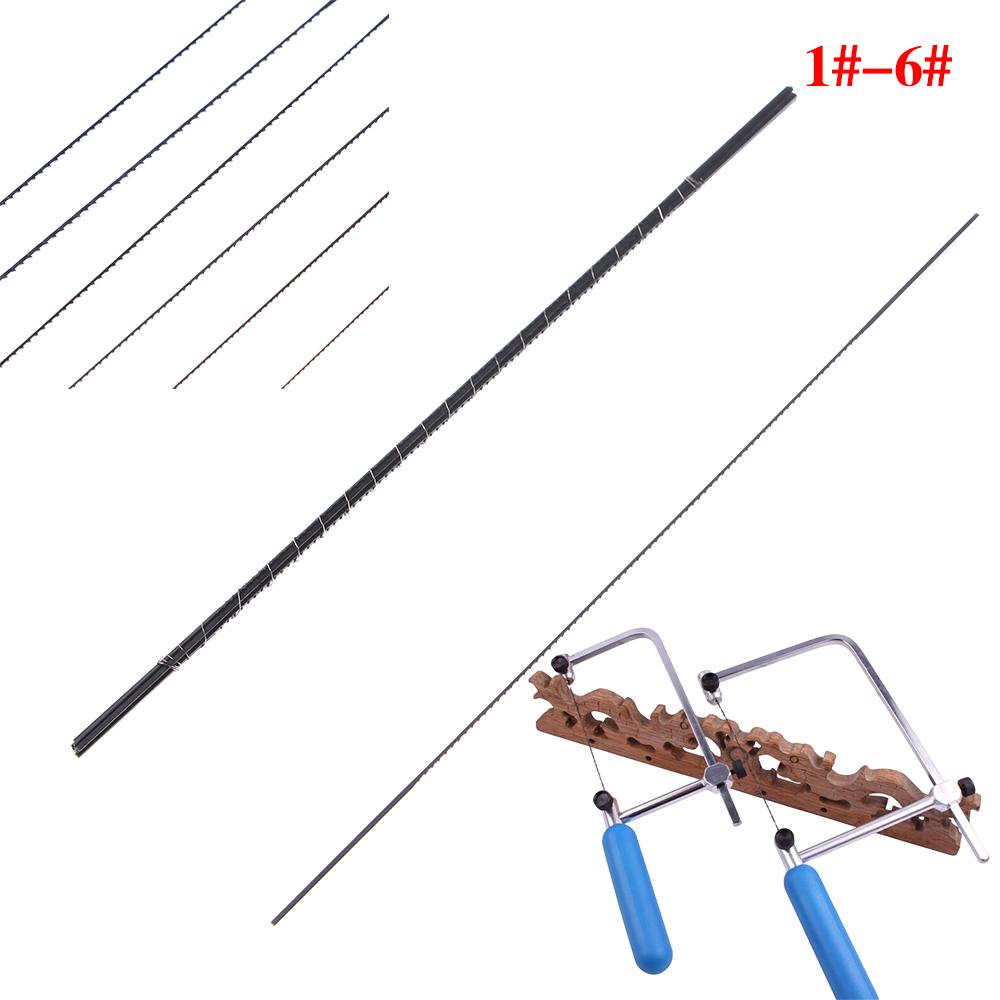 12Pcs/Set for Woodworking 130mm Fine-toothed Scroll U Shape Pull Pull Saw Saw Blades Power Tools