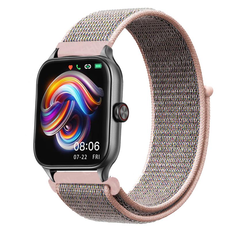 20mm 22mm Nylon Bandje voor Amazfit Balance 2 1/GTR 4 3 Pro 47mm/Bip 6 5 Sport Horlogeband Correa voor Amazfit Active 2/GTS 4 3 Riem