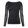 Womens/Ladies Long-Sleeved Base Layer Top
