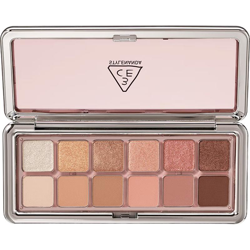 3CE 12-Color Matte Eyeshadow Palette