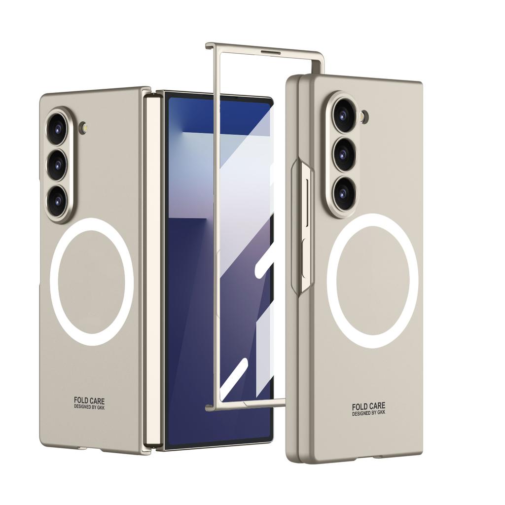 Luxury Magnetic All-included for Magsafe Case for Samsung Galaxy Z Fold 8 Ultra 7 6 5G Glass Screen Camera Protection Fit Cover