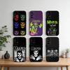 Skull Cool M-Misfits Rock Phone Case For Samsung S25,S24,S21,S22,S23,S30,Ultra,S20,Plus,Fe,Note,10,9,5G Black Cover