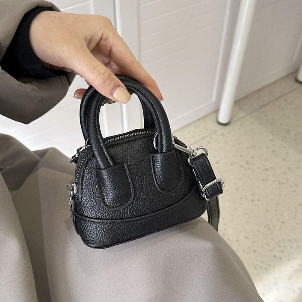 PU Leather Shoulder Bag Handbag Small Sling Bag Fashion Mini Crossbody Bag  Travel