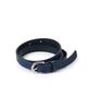 THE-ABON Classic Slim Belt White