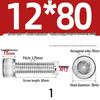 304 Stainless Steel Hex Socket Cap Screw with Extended Thread