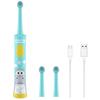 Rotary Electric Toothbrush For Children Oral Care IPX7 Waterproof USB Fast Charge Smart High Quality