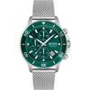 Admiral Green Stainless Steel Mesh Bracelet Men's Quartz Watch 1513905
