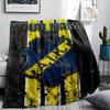 1PC Custom Name Aik Patterned Flannel Blanket Suitable For All Seasons for Home Decor Warmth and Comfort Gifts Holiday Present