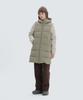 Snowpeak Apparel Women'S Hooded Mid-Length Lightweight Down Vest (S24Wwgdv65) Olive