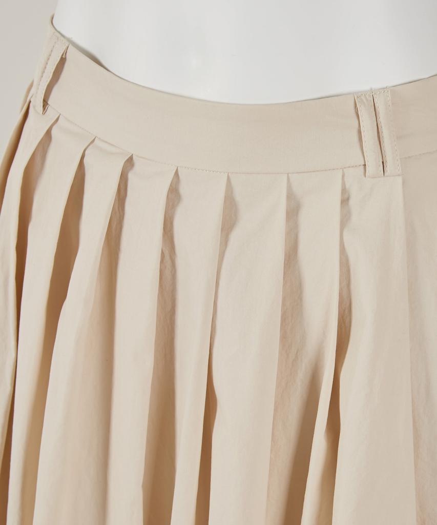 Eilubeu Cotton Pleated Skirt Aarcsk102C