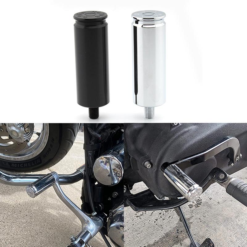 For Harley CNC Aluminum Motorcycle Gear Shifter Peg Extended Footpeg Shift Lever Foot Pedal For Sportster Softail Dyna Touring