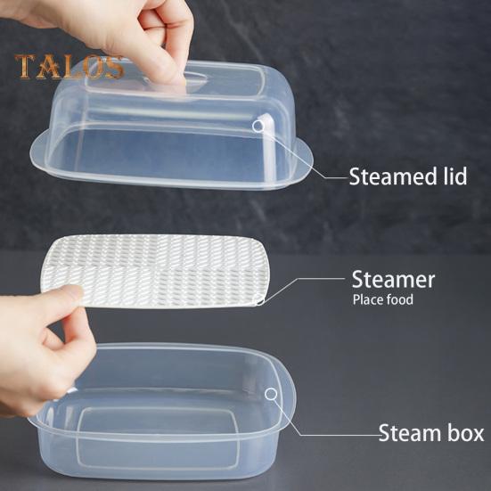 Buns Steamer Ventilation Heat Resistant PP Durable Healthy Cooking Buns Steamer Kitchen Gadgets