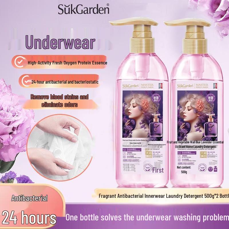 Shuguoyuan Concentrated Dish Soap & Lavender Underwear Detergent Bundle
