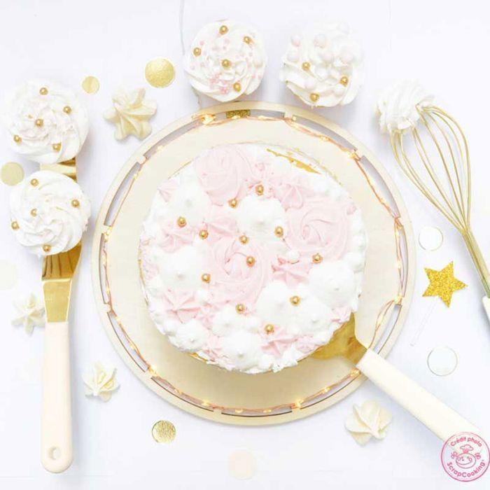 Set d'ustensiles à pâtisserie dorés