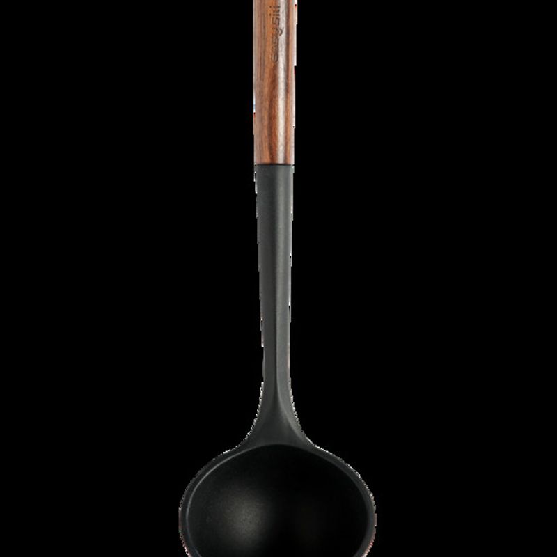 Katewaltz Easysili Lunoa Schöpfkelle mit Holzgriff Silikon Kochgeschirr