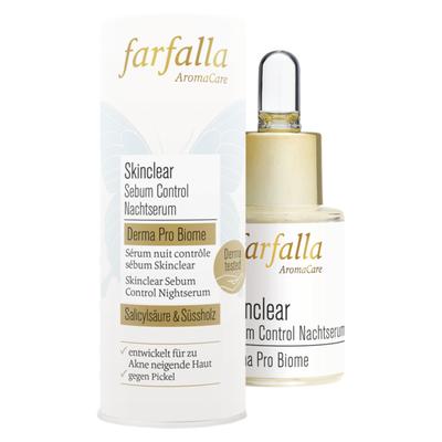 Farfalla Skin Clear Sebum Control Night Serum 15ml