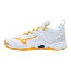 Mizuno Momentum Wave 2 Cushioning Comfortable Shock Absorption Slip Resistant Durable Low Top Training Shoes Unisex Sneaker White Yellow V1GA211254