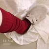 New Year'S Ankara Red Calf Socks Trend Fashion Versatile Burgundy Cotton Medium Stockings