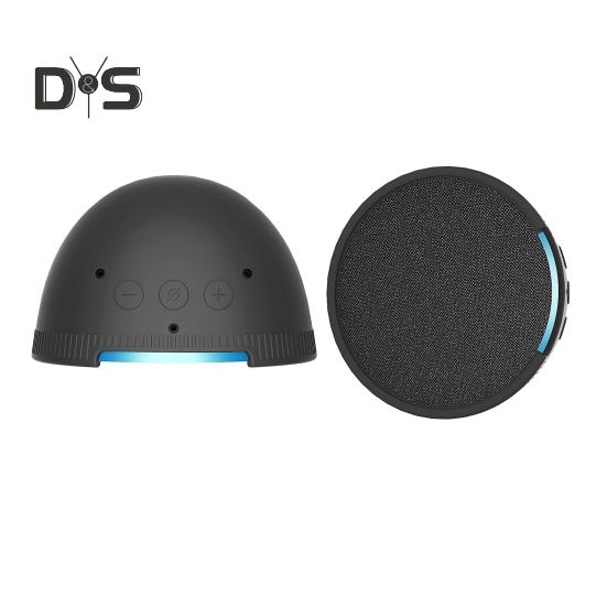 Speaker Silicone Protective Cover Shockproof Impact Resistant Anti-Scratch Easy Adjustment All-Around Protection Protective Cover for EchoPop