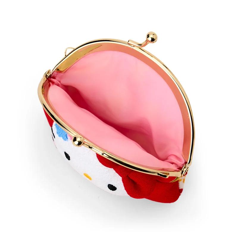 Sanrio Hello Kitty Clasp Wallet ( Japanese Style Face ) Japan NEW