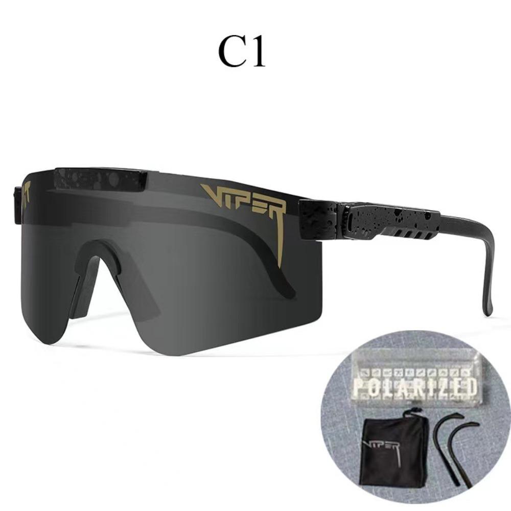 

Adjust PC Plated Real Film Box Men s and Women s Sunglasses, Windproof Cycling Glasses, UV-proof Sunglasses