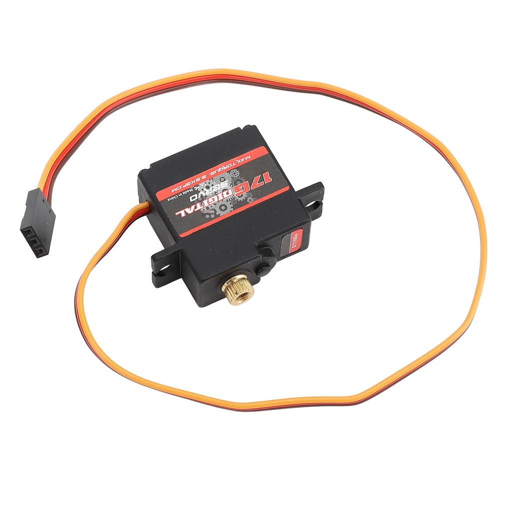 17G RC Digital Servo High Torsion Fast Response Precise Control Sturdy Durable RC Servo for 118