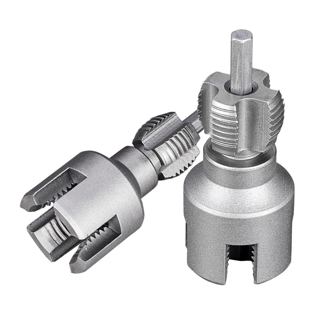 Multiple Size Reusable PVC Pipe Threading Maker Kit For Electric Drill Reusable Plumbing Tool Suitable For Home Repairs