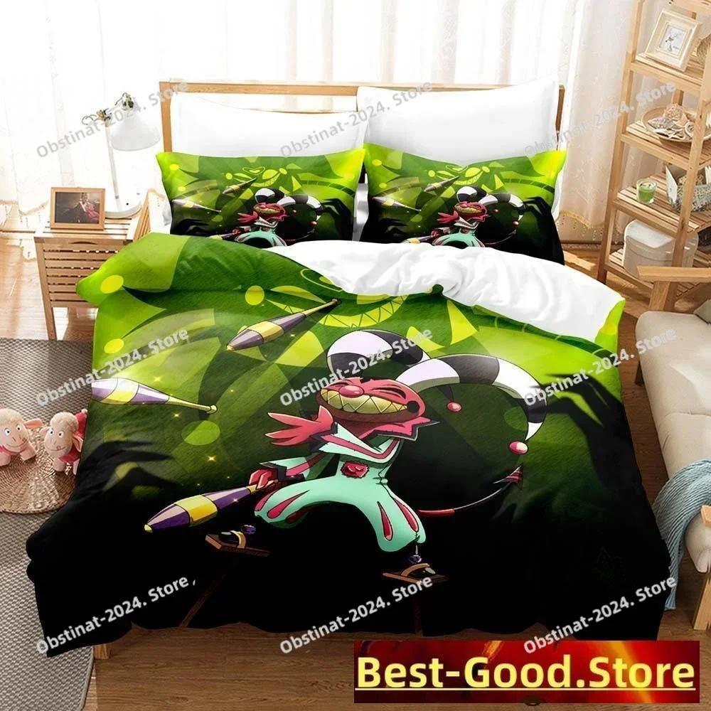 Fizzarolli Boss Bedding Set Printed Comforter Quilt Bed Cover Duvet Cover Pillow Case 3 Pieces Sets Kids Adult Size Anime Sheet