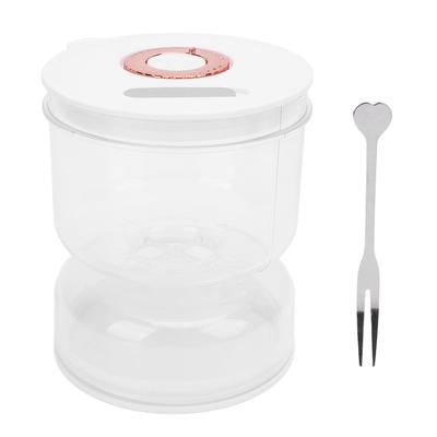 Pickle Container Wet Dry Separation Pickle Liquid Separator Jar Sealed Pickle Jar for Onions