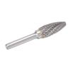 Double Cut Carbide Burr Rotary File Tree Shape Multipurpose for Aviation Automobile Ship