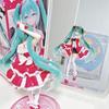 The Hatsune Miku Lolita Figure Fashion Anime Miku Collection Action Figurine Kawaii Cute Model Desktop Ornaments Toy