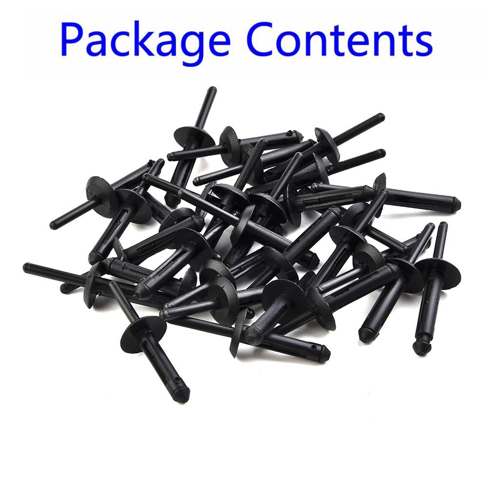 Retainers Car Clips Rivet 2-7/32\" 5/32\"-3/8\" Bumper