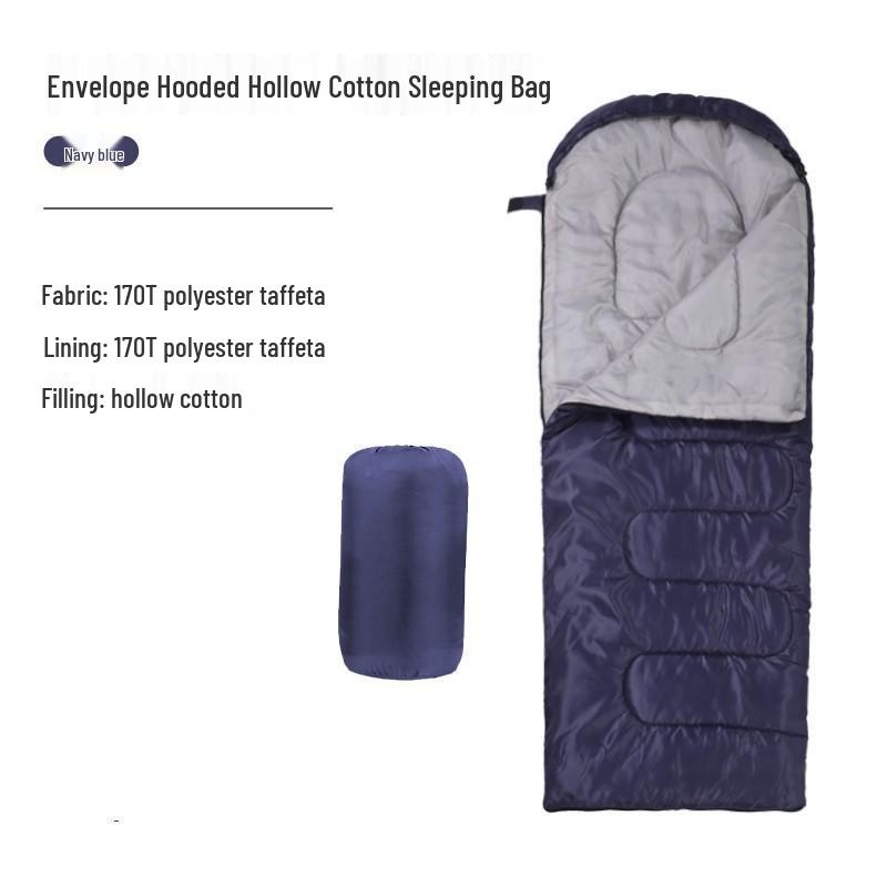 Two-in-One Winter Outdoor Camping & Travel Sleeping Bag: Dirt-Proof and Versatile for Adults