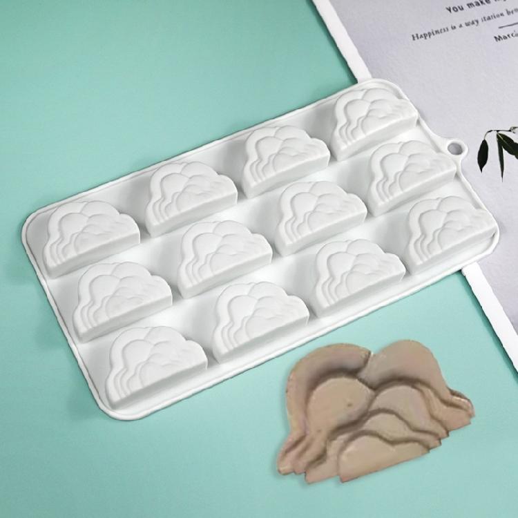 12-Cavity Mountain Silicone Mold Fondant Chocolate Mold DIY Mousse Cake Mold