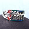 Retro Ethnic Style Abacus Ring for Men and Women, Simple Safety Lock Opening, Adjustable Hand Jewelry