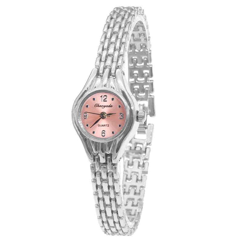Ladies Gold Plated Watch Women Bracelet Quart Wristwatch Girl Analog Feminino Relojes Hour Watches Saati Clock