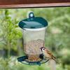 Transparent Bird Feeder Automatic Plastic Bird Feeder with Suction Cups