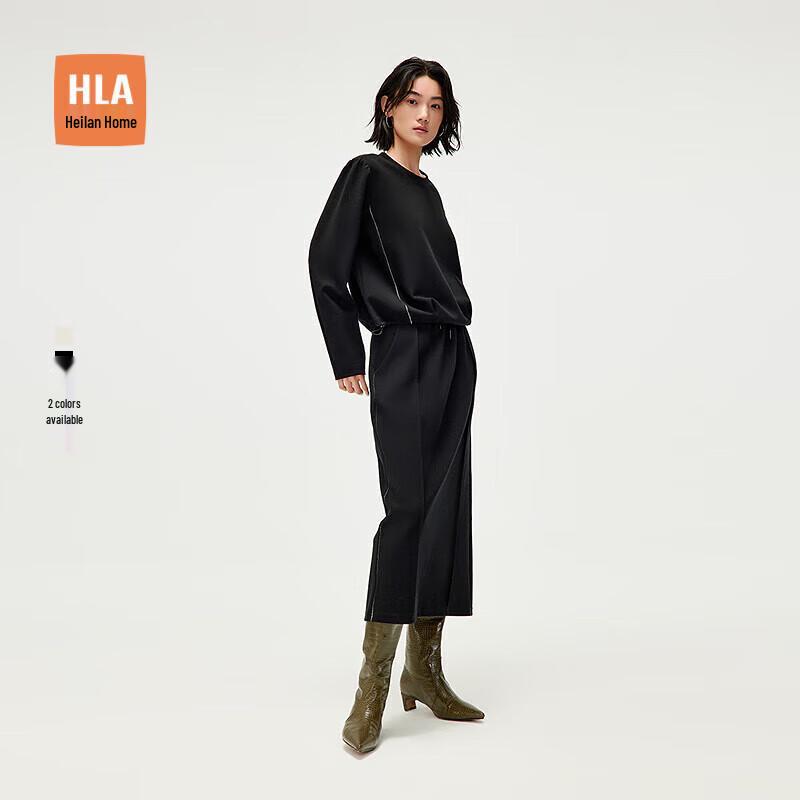 HLA Hodo Women's Minimalist Trim Crewneck Sweatshirt