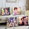 Japanese Anime Clannad Pillow Case Square Pillow Bedroom Sofa Leisure Comfort Cushion Car Living Room Home Decoration 40X40