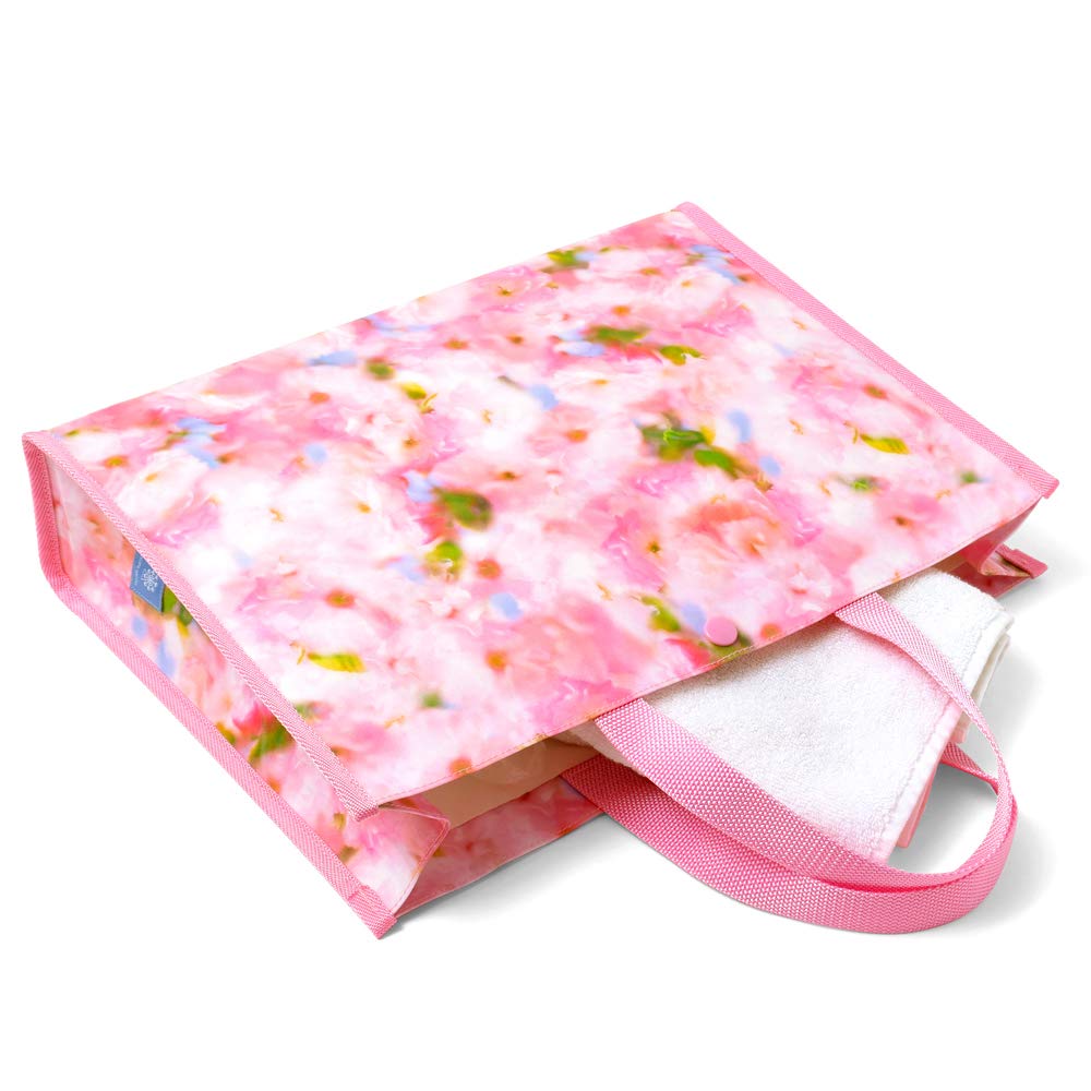 COLORFUL CANDY STYLE Pool Bag Watery Made In N0351700 (Square Type) Pink, Japan,