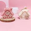 House Molds For Candles 3D Houses Plaster Casting Mold Non-Stick Silicone Fondant Mold For Candles Statues Cakes Plaster