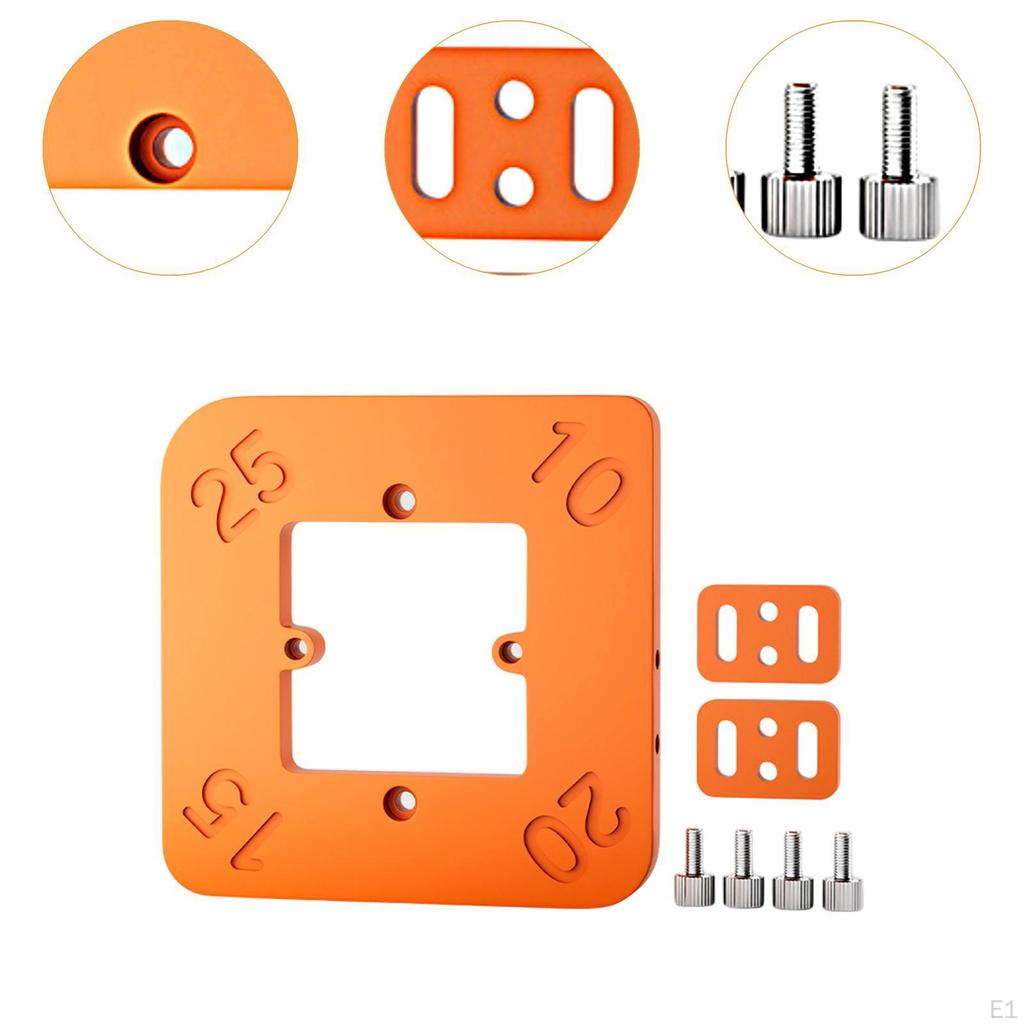 Radius Corner Jig Round Template Woodworking Tool Lightweight Positioning