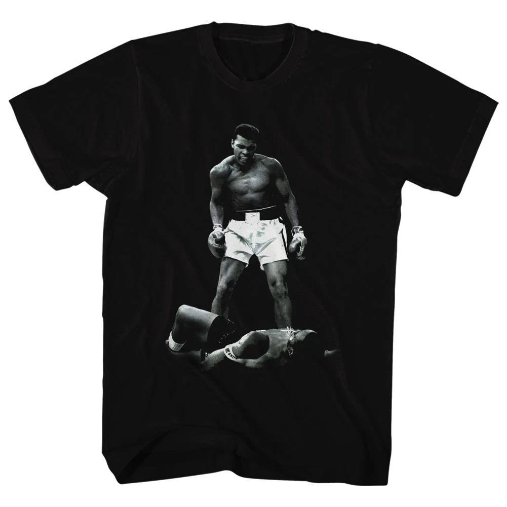Muhammad Ali Over Liston Black Icon Children s T-shirt 120