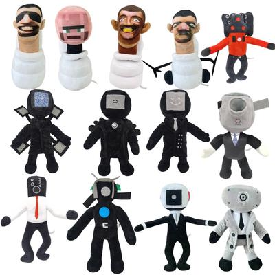Skibidi Toilette Speakerman Plüschspielzeug Skibidi Toilette Baumwollplüschtier