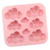 8-Cavity Cloud Shaped Silicone Candy Mould Chocolate Pudding Dessert Cake Baking Mould Kitchen Tool Candle Soap Making