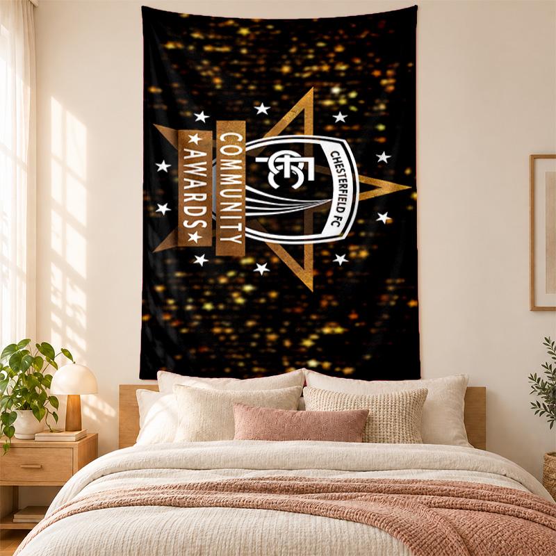 Chesterfield F.C Tapestry highquality for decorating living room bedroom dorm walls ideal as bedroom wallart orholiday gift