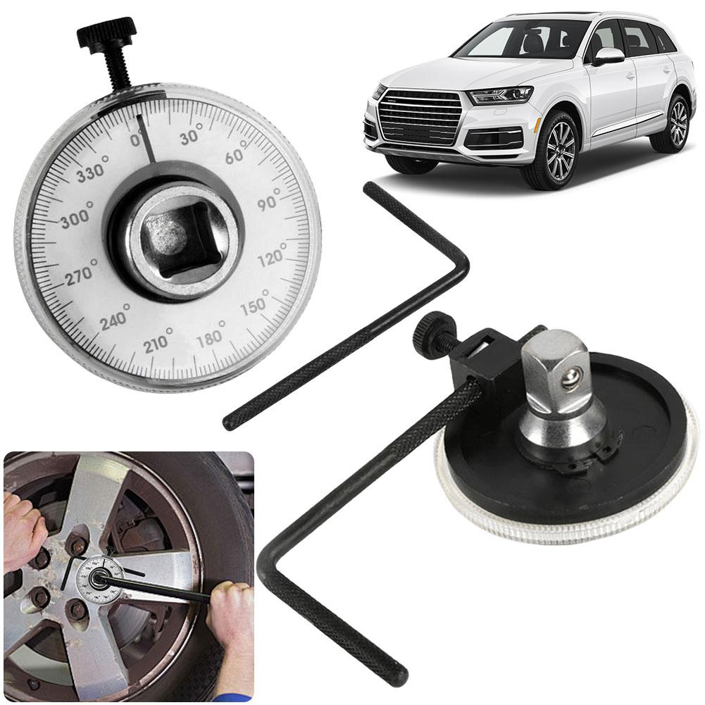Torque Wrench Angle Torque Gauge Meter for Precision-Angular Tightening Adjustable Angle Measuring Tool Auto Service Equipment